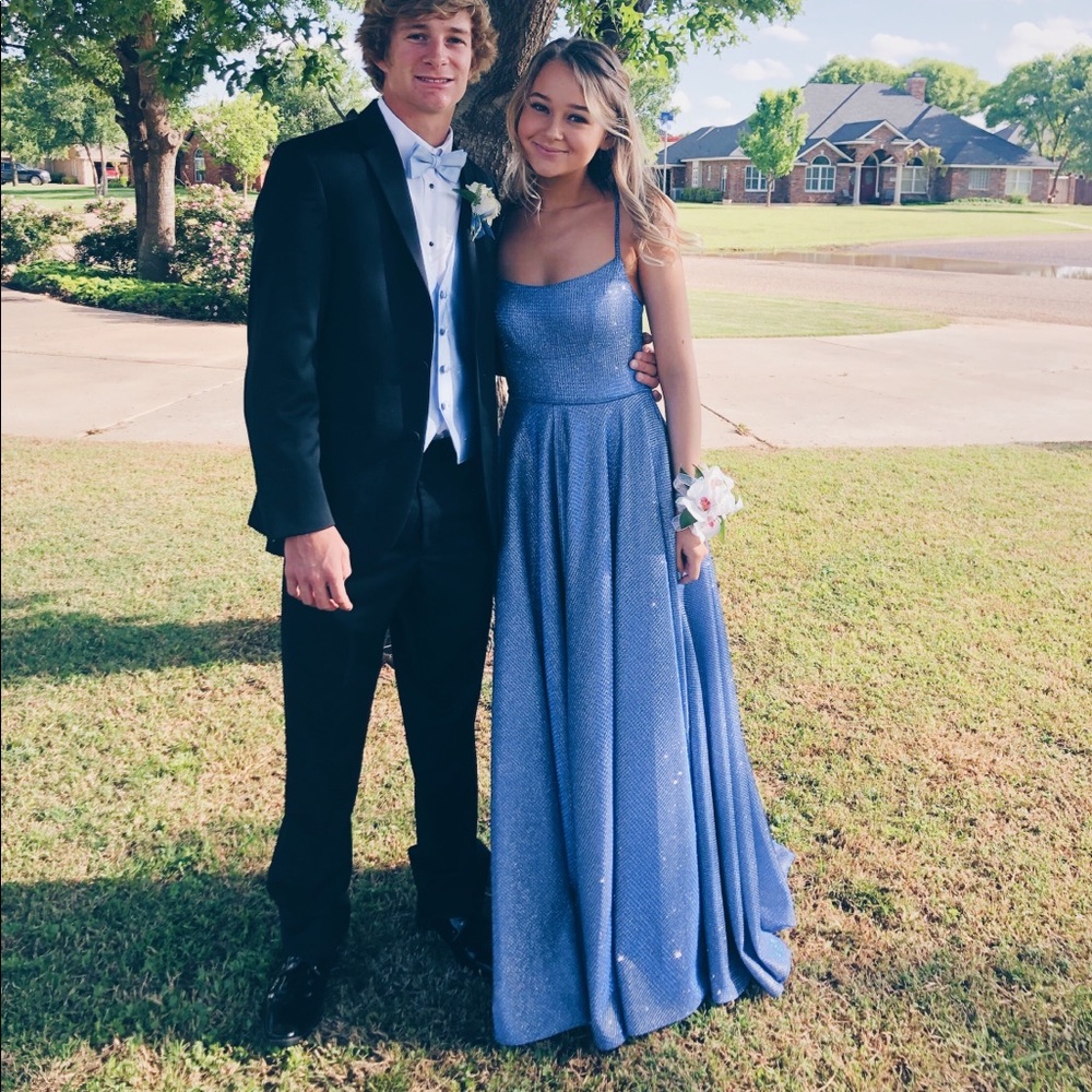Blue Prom Dress